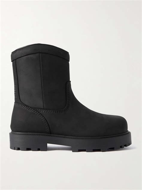 GIVENCHY Storm Nubuck Boots for Men 